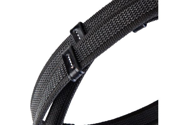 Reins Anti-Slip Black with Buckle