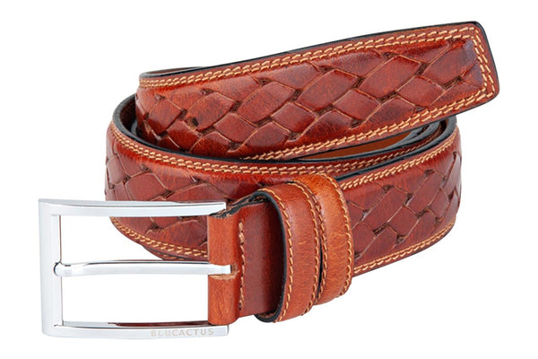 Printed Leather Belt Single Side - BP1001MR