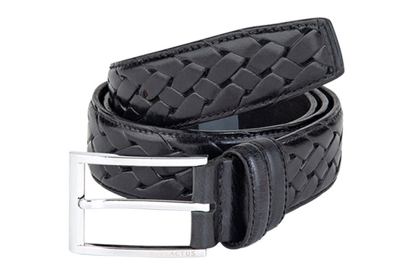 Printed Leather Belt Single Side - BP1004BK