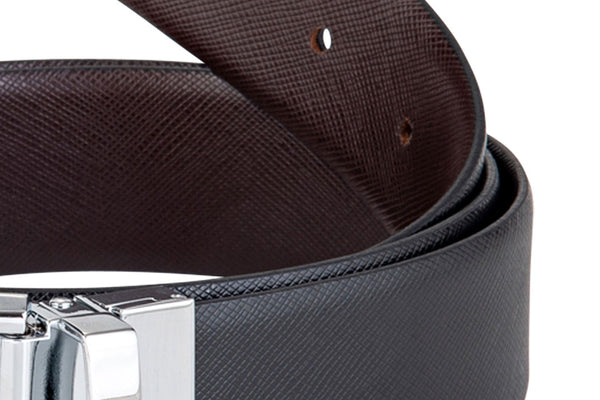 Leather Belt Double Sided - BL1001BKBR