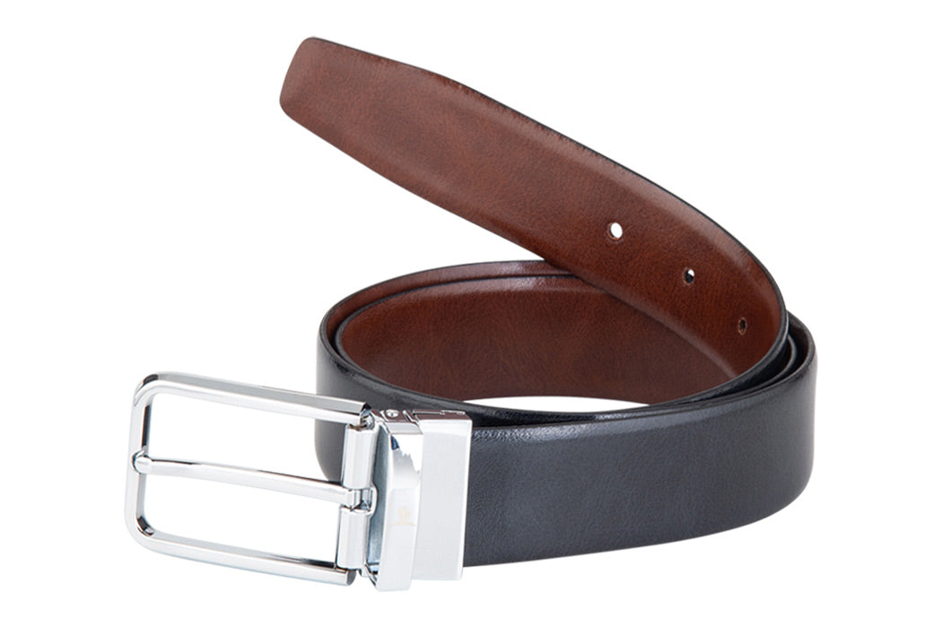 Leather Belt Double Sided - BL1002BKBR