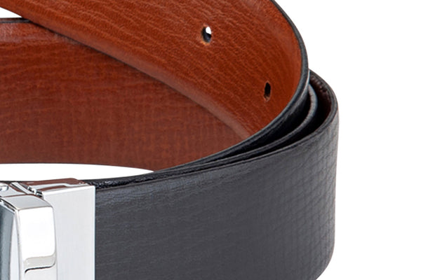 Leather Belt Double Sided - BL1005BKBR