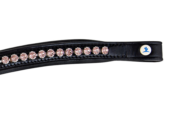 Rose Browband - Black