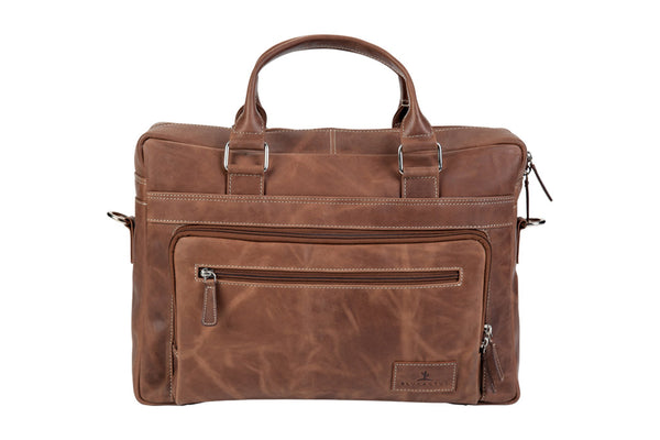 Office/Business Leather Bag - OB1001BR