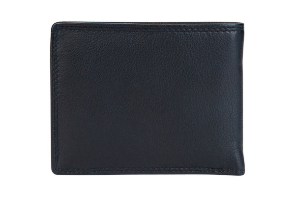 Men's Leather Wallet - MW1007BK