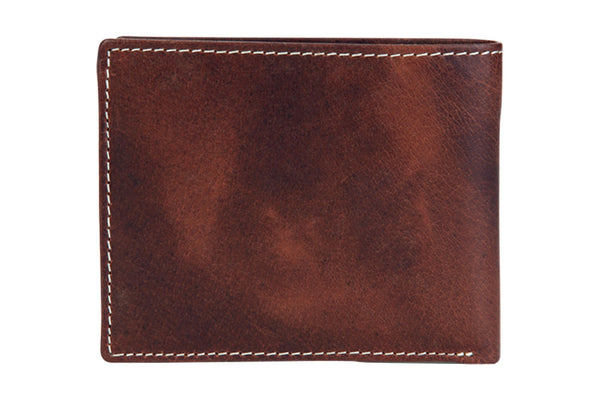 Men's Leather Wallet - MW1001BR